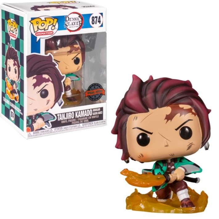 Φιγούρα Funko POP! Demon Slayer: Kimetsu no Yaiba - Tanjiro Kamado (Hinokami Kagura)