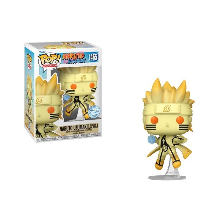 Φιγούρα Funko POP! Naruto Shippuden - Naruto Uzumaki (Kurama Link Mode) #1465 (Exclusive)